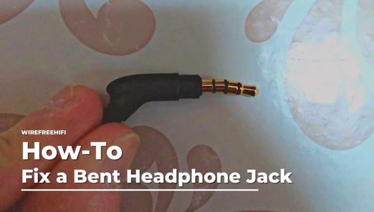 How To Fix A Bent Headphone Jack